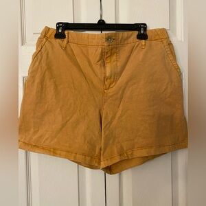 Old Navy Mustard Everyday Shorts Large